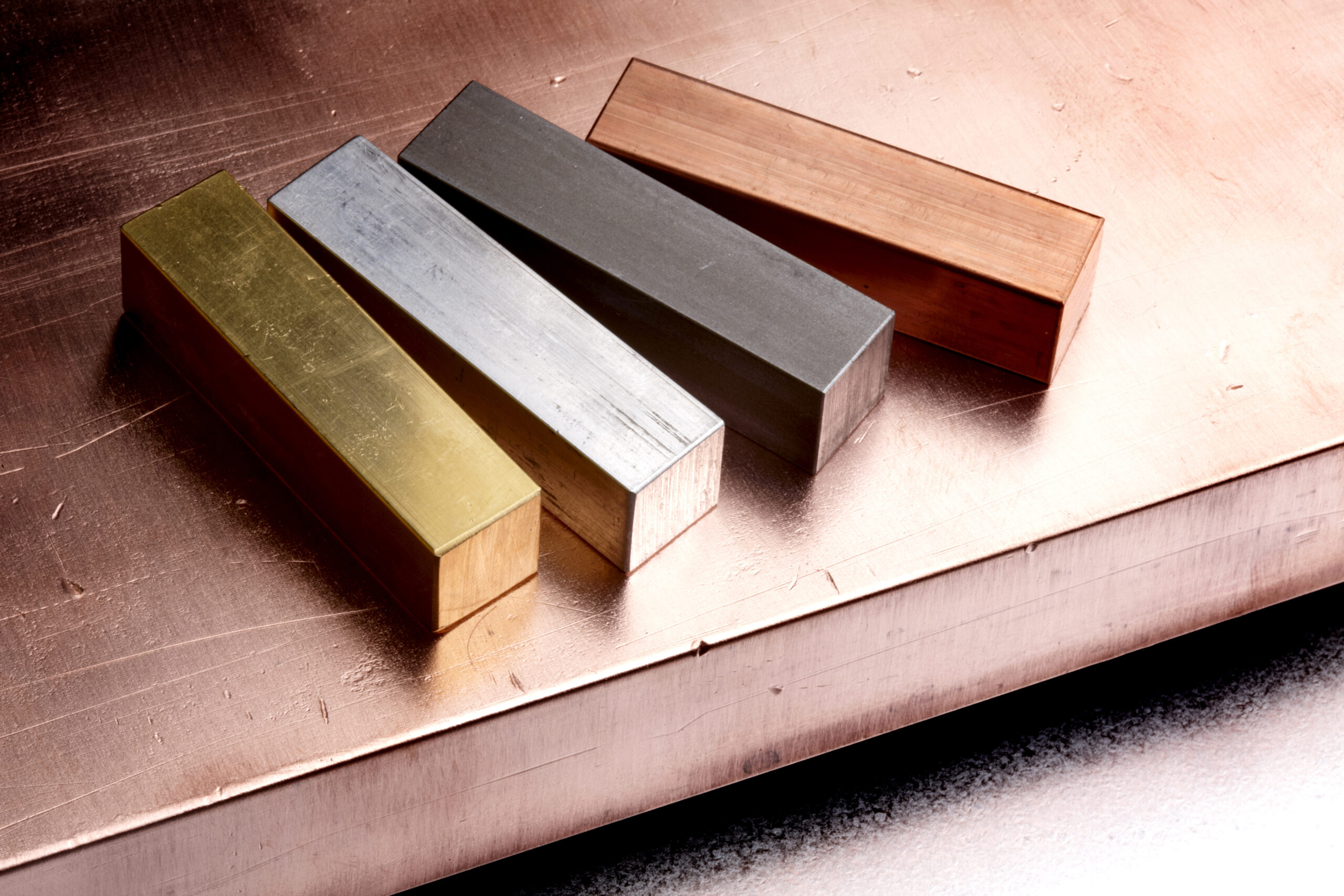 Bronze, cuivre, alu